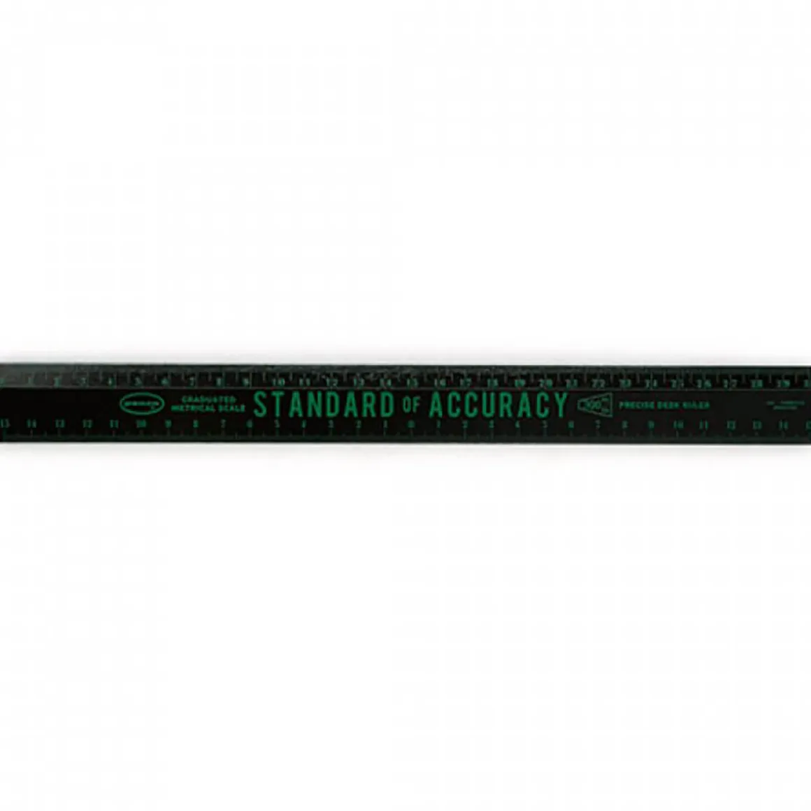 Wooden 30cm Ruler (Various Colours) by Penco