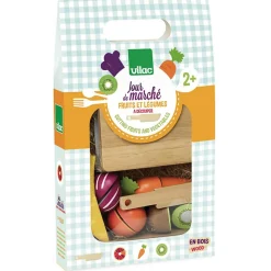 Wooden Cutting Fruits and Vegetables by Vilac