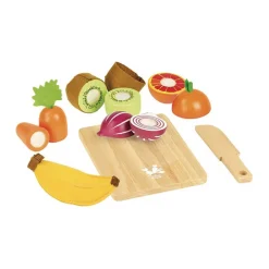 Wooden Cutting Fruits and Vegetables by Vilac