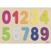 Wooden 0-9 Number Puzzle by Goki