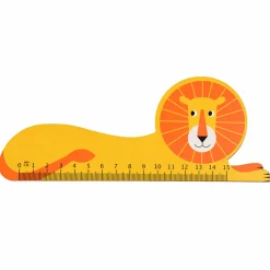 Wooden Ruler Lion by Rex London