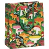 Woodland Mushrooms Medium Gift Bag By Red Cap Cards
