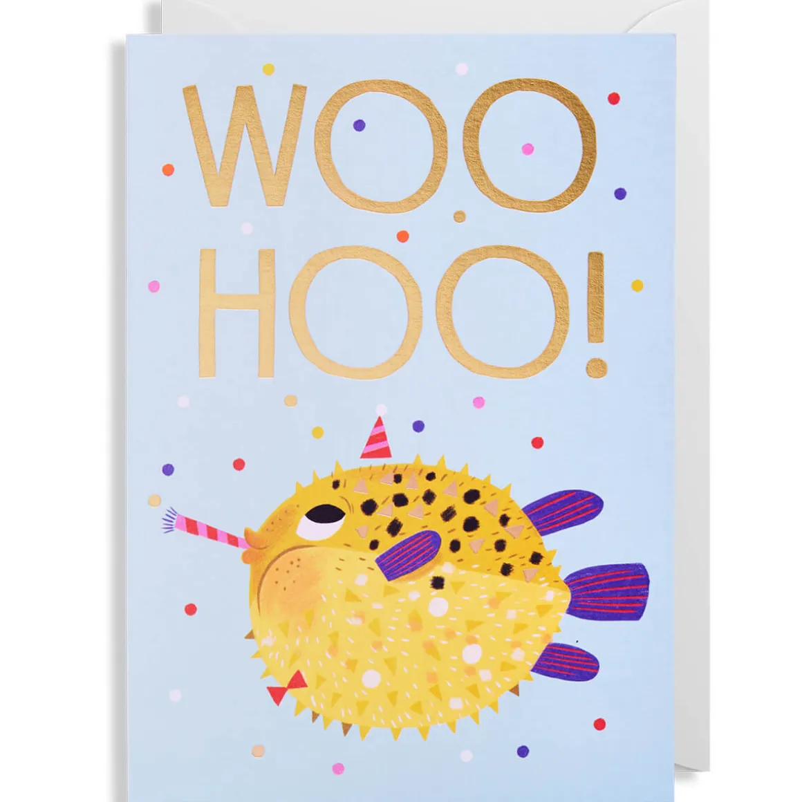 Woo Hoo! Greetings Card by Allison Black for Lagom Design