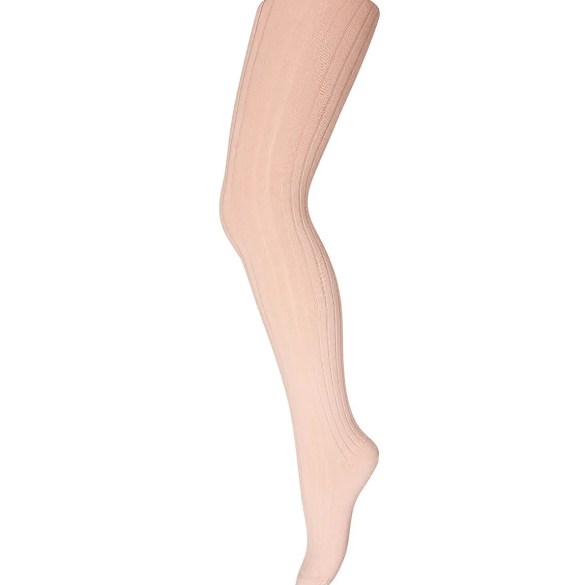 Wool Rib Tights in Rose Dust by MP Denmark