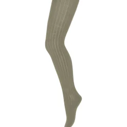 Wool Rib Tights in Silver Sage by MP Denmark
