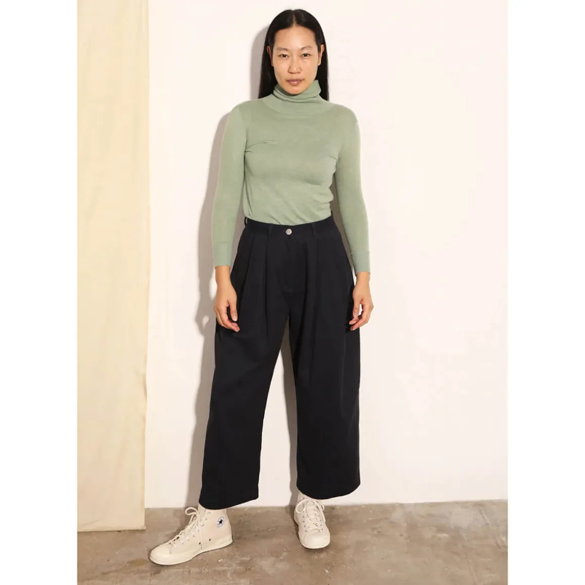 Workpant Trouser in Navy by L.F.Markey