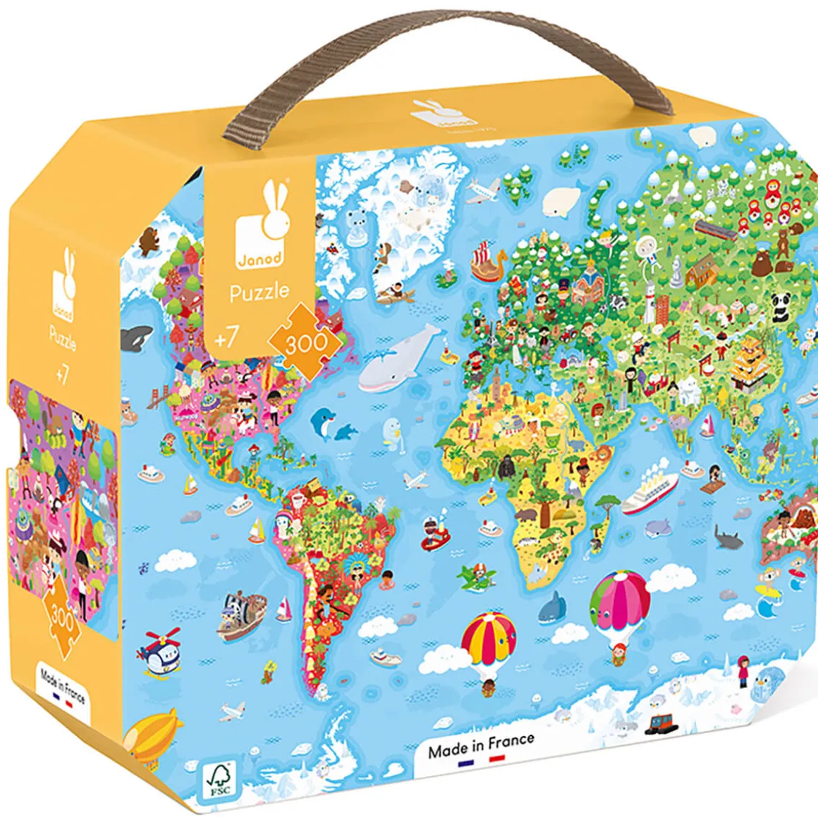 World Giant Puzzle by Janod