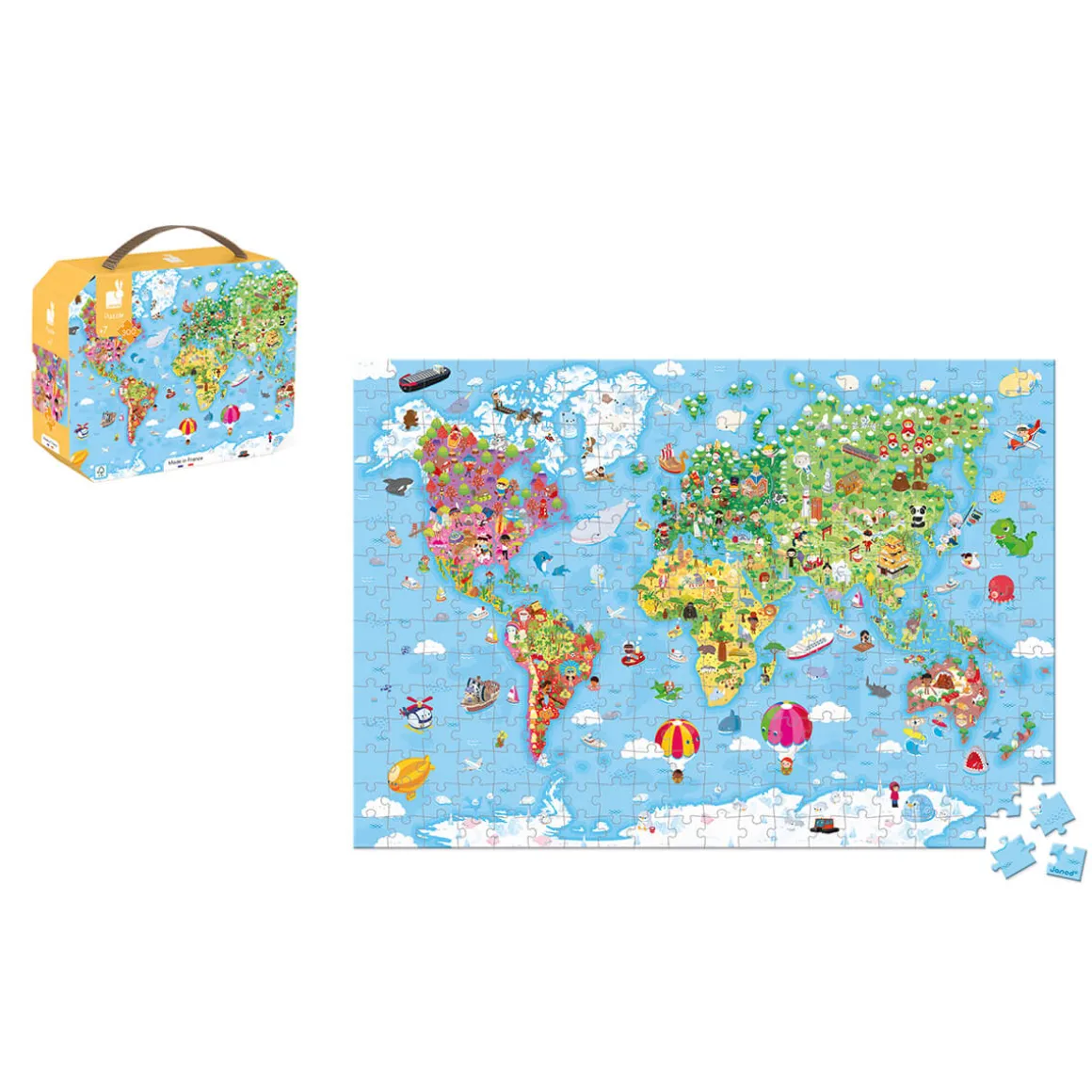 World Giant Puzzle by Janod