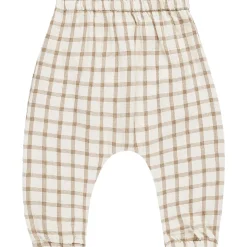 Woven Pant in Cinnamon Plaid by Quincy Mae