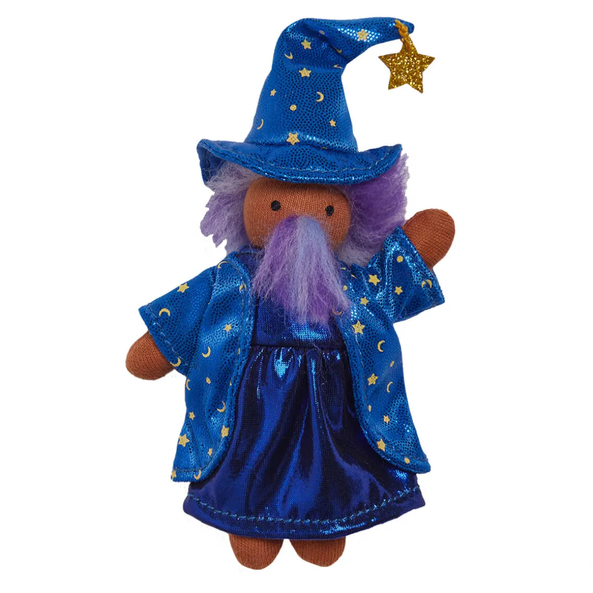 Wulfric The Wizard Holdie Folk Pocket-Sized Doll by Olli Ella