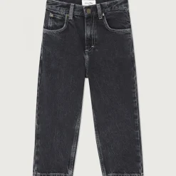 Yopday Kid's Straight Jeans in Black Vintage by American Vintage
