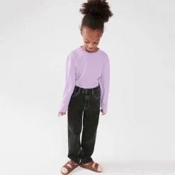 Yopday Kid's Straight Jeans in Black Vintage by American Vintage