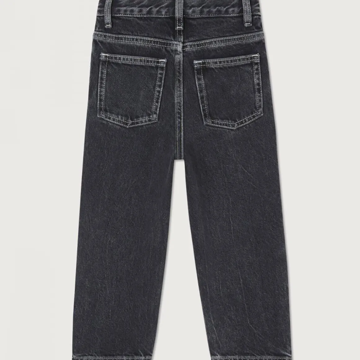 Yopday Kid's Straight Jeans in Black Vintage by American Vintage