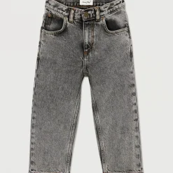 Yopday Kid's Straight Jeans in Grey Salt and Pepper by American Vintage