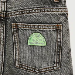 Yopday Kid's Straight Jeans in Grey Salt and Pepper by American Vintage