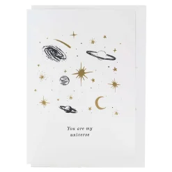 You are my Universe Greetings Card by Artcadia