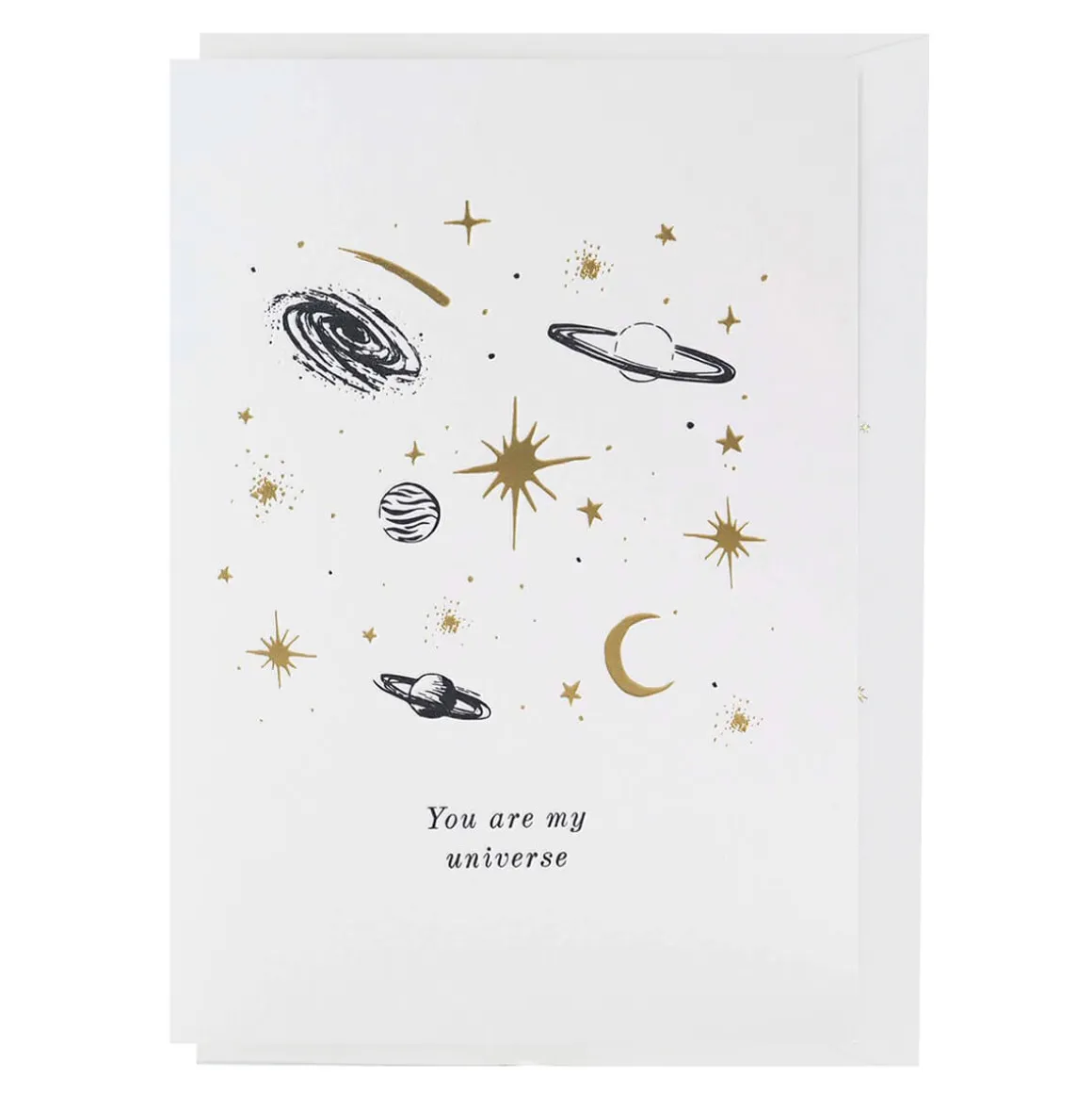 You are my Universe Greetings Card by Artcadia