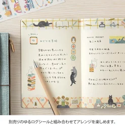 Yuru Log Cat Notebook by Midori
