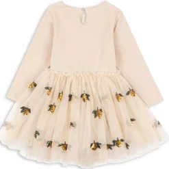 Yvonne Ballerina Dress in Lemon Sequin by Konges Slojd