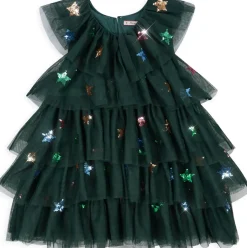 Yvonne Christmas Dress in Hunter Green by Konges Slojd
