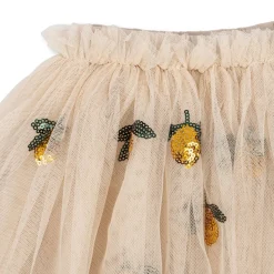 Yvonne Skirt in Lemon Sequin by Konges Slojd