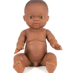Zach Boy Doll (34cm African Caramel Eyes) by Minikane X Paola Reina