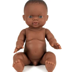 Zach Boy Doll (34cm African Light Eyes) by Minikane X Paola Reina