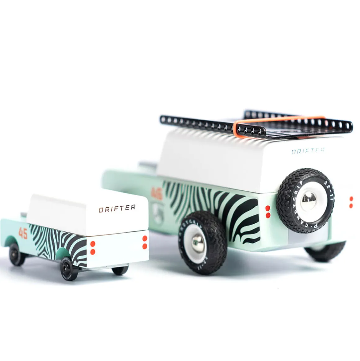 Zebra Drifter Mini Candycar By Candylab Toys