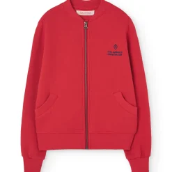 Zebra Sweatshirt in Red by The Animals Observatory - Last One In Stock - 4 Years