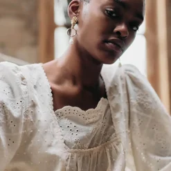 Zinfin Top in Cream by Meadows - Last Ones in Stock - UK 6-12