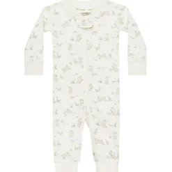Zip Long Sleeve Sleeper in Bunnies by Quincy Mae