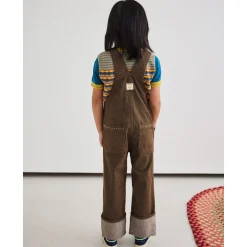 Zip Overall in Earth by Misha & Puff
