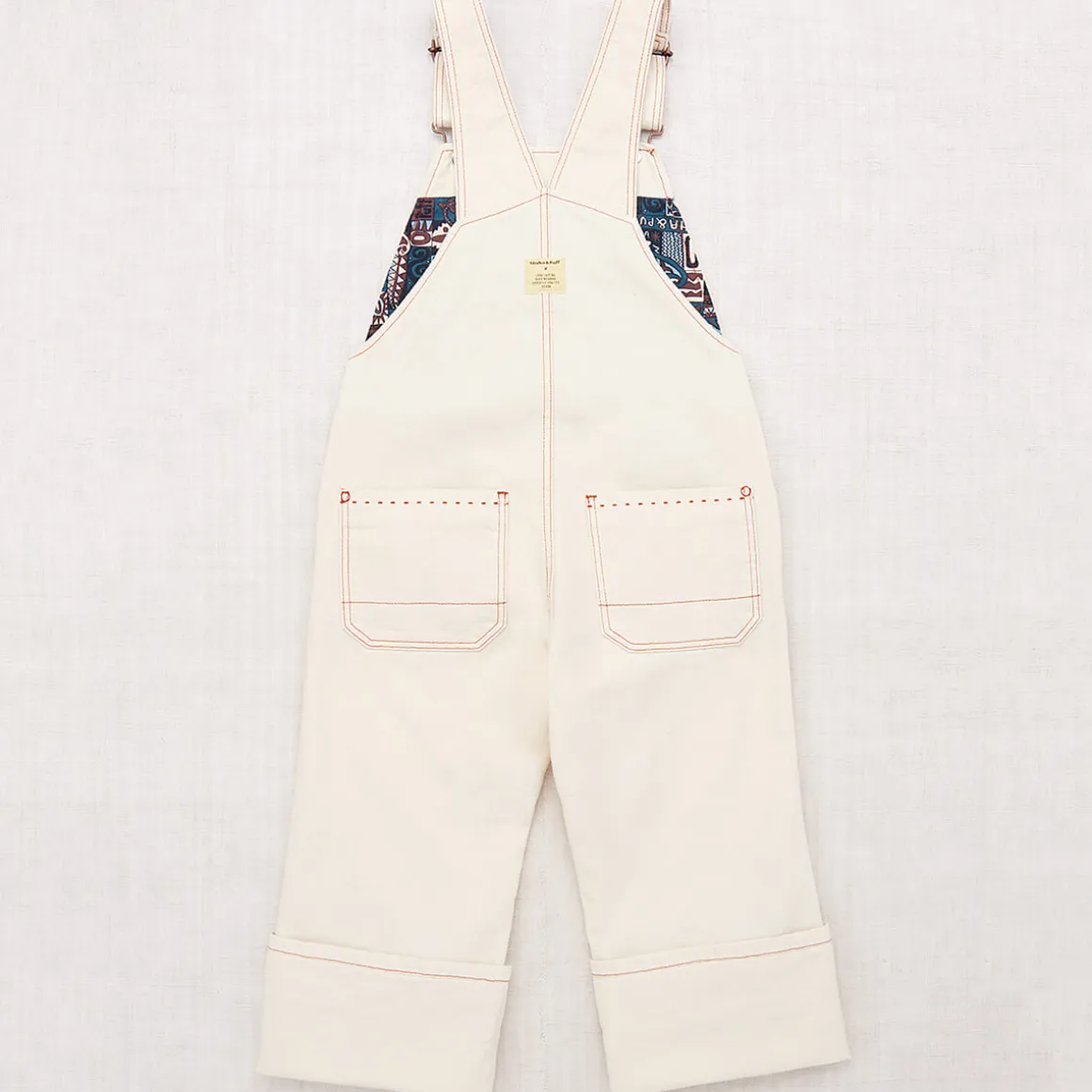Zip Overall in Gesso by Misha & Puff