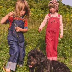 Zip Overall in Indigo Denim by Misha & Puff - Last Ones In Stock - 5-8 Years