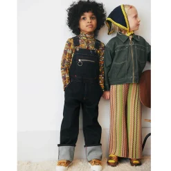 Zip Overall in Indigo Denim by Misha & Puff - Last Ones In Stock - 5-8 Years