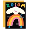 Zoom Greetings Card by Susie Hammer for Wrap