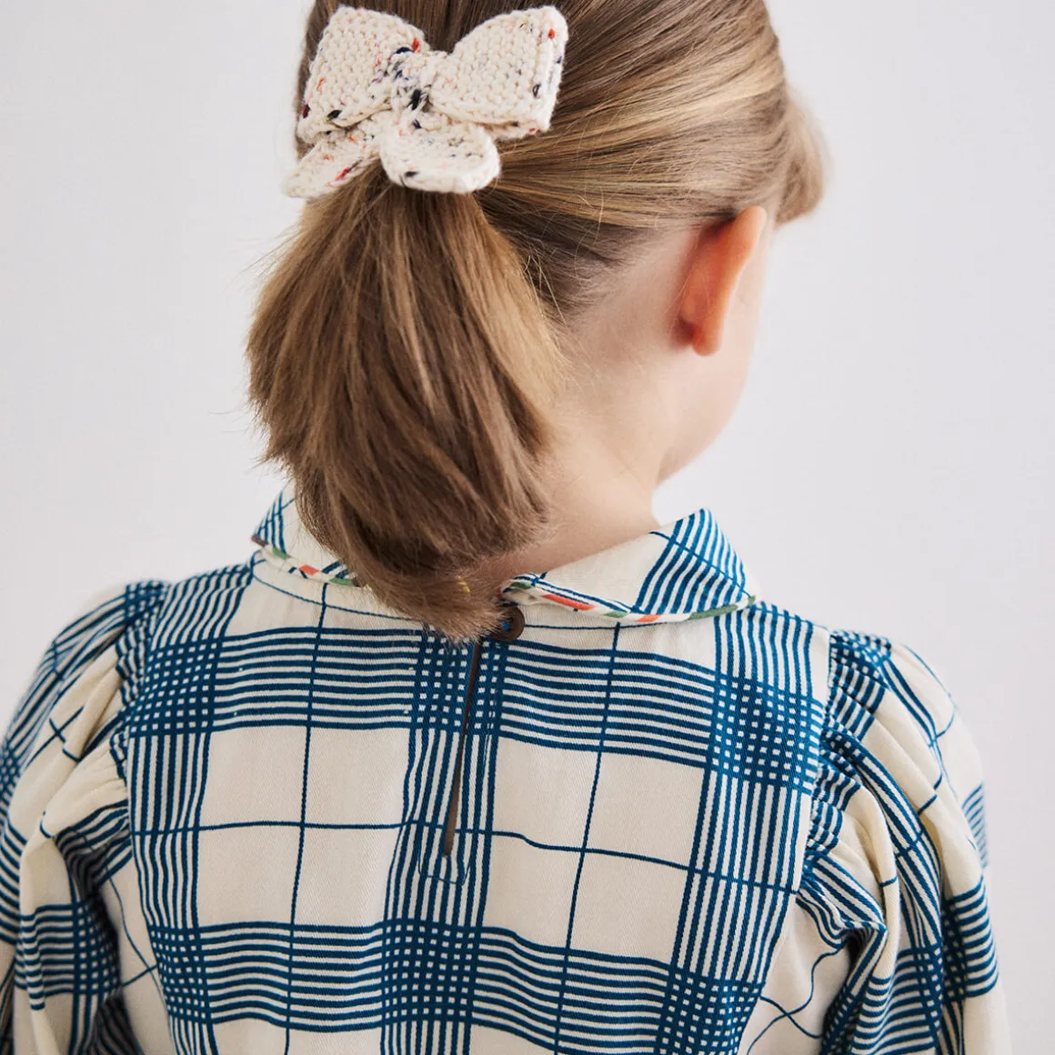 Zora Blouse in Prussian Blue Piazza by Misha & Puff