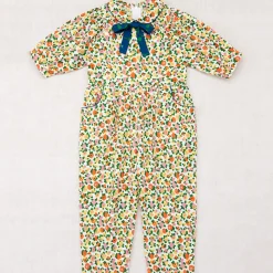 Zora Jumpsuit in String / Hazy Lilac Brimfield by Misha & Puff